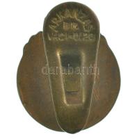 ~1930-1940. "Magyar Birkózók Szövetsége" zománcozott és aranyozott gomblyukjelvény "A...