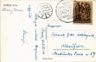 1938 Kassa, Kosice; Dóm / székesegyház, Feldman, Bata üzlete / cathedral, shops + "1938 Kassa v...