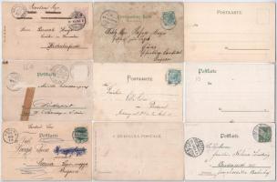 76 db RÉGI külföldi város képeslap és pár motívum kis albumban, vegyes minőség, sok német és osztrák...