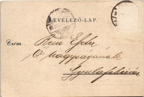 1898 (Vorläufer) Budapest VII. Erzsébet körút (EB)