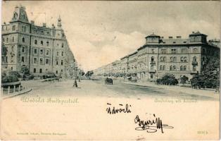 1900 Budapest VI. Andrássy úti körönd (fl)