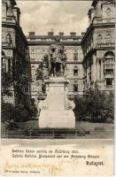 1904 Budapest VI. Bethlen Gábor szobra az Andrássy úton. Divald Károly 562. sz. (r)