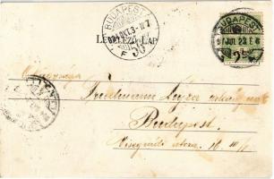 1904 Budapest VI. Bethlen Gábor szobra az Andrássy úton. Divald Károly 562. sz. (r)