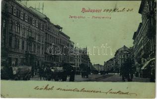 1899 (Vorläufer) Budapest VI. Teréz körút, üzletek (r)