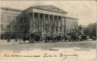 1908 Budapest VIII. Nemzeti Múzeum (fa)