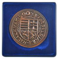 ifj. Szlávics László (1959-) DN "Mátyás király" kétoldalas Cu emlékérem tokban (39mm) T:1-