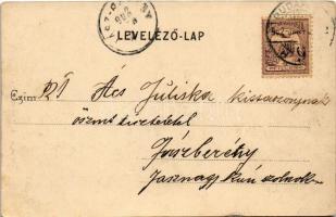 1902 Budapest V. Kossuth Lajos utca, Zene conservatorium, Sternberg zongora üzlete. Divald Károly 21...