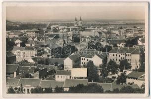 1941 Szombathely, látkép zsinagógával. leporellolap 10 képpel (EK)