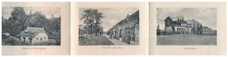 Kisbér, Római katolikus templom, Báró Wenckheim Béla emlékszobra, Állami nagyvendéglő. Szecessziós i...