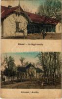 1925 Pécel, Szilágyi kastély, Kelecsényi kastély. Weisz Sándor kiadása (EB)