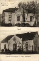 1948 Pécel, Korányi utcai részlet, Wattay lak, Jeney Sándor lak, villa (fa)