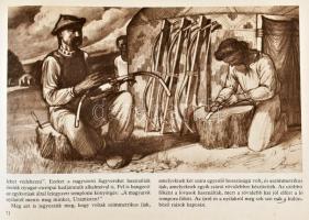 László Gyula: 50 rajz a honfoglalókról. Bp., 1986, Móra. Második kiadás. Kiadói kartonált papírkötés