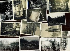 13 db főleg német katonákat ábrázoló II. világháborús fotó