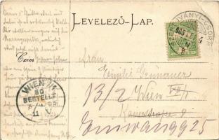 1905 Tátra, Magas-Tátra, Vysoké Tatry; Csorba-tó és Tátra / Csorba-See mit Tatra / Strbské pleso / l...