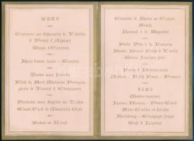 1881. Munkácsy Mihály (1844-1900) Krisztus Pilátus előtt c. képének első bemutatása alkalmából, az ő...