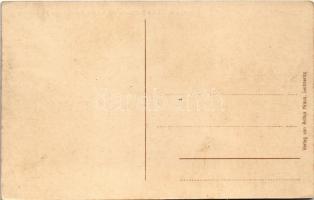 Litomerice, Leitmeritz; Villenviertel mit der Bergwirtschaft auf der Kaiser Franz Josefs-Höhe / vill...