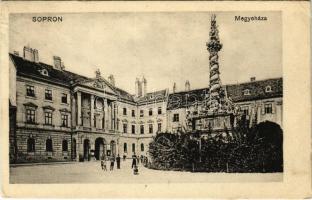 1914 Sopron, Megyeháza. Kummert L. utóda kiadása (EK)