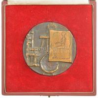 Csíkszentmihályi Róbert (1940-2021) 1978. "Otthon 1974 Kiállítás" öntött Br emlékérem dísz...