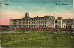 1917 Pécs, M. kir. dohánygyár. Weidinger N. utóda (vágott / cut)