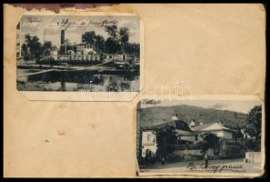 1934 Tanulmányút a Tokaj-Hegyalján fel az újhelyi határig, kézzel írt útinapló néhány beragasztott k...