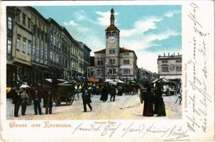 Kromeríz, Kremsier; Grosser Platz / square, market (EK)