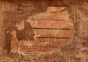 Gálocsy v. Gálozcy P. jelzéssel: Zsidó (?) férfi portréja. Olaj, vászon. Hátoldalán töredékes címkév...