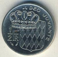 Monaco 1978. 1/2 Fr T:2