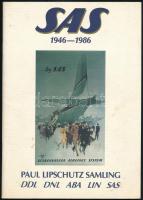 SAS 1946-1986. Paul Lipschutz Samling. Stockholm, 1986. Kiadói papírkötés, jó állapotban