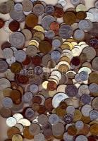 1 kg vegyes fémpénz egész világ, régi és új