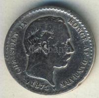 Dánia 1875. 10ö Ag T:3/3-