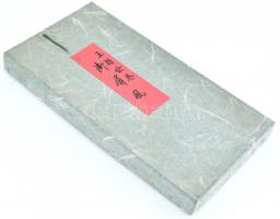 Mini keleti paraván, nyomat, dobozban, 23x47cm