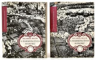Ricarda Huch: A harmincéves háború I-II. köt. Európa könyvkiadó. Bp., 1979, Európa. Kiadói egészvászon-kötésben, kiadói papír védőborítóban.