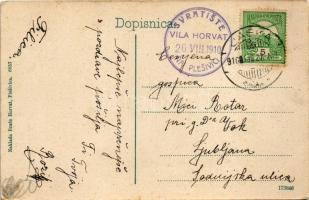 1910 Plesivica (Jasztrebarszka, Jaska, Jastrebarsko); Vila Horvat / villa, inn, restaurant (EB)