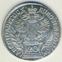 Ausztria 1760. 20Kr Ag Mária Terézia T:2-/3+
