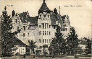 1912 Szeged, Ungar Mayer palota, villamos