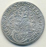 Lengyelország 1596. (Marienburg) 6gr Ag III.Zsigmond T:3+ R!