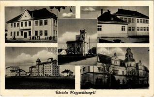 Diószeg, Magyardiószeg, Sládkovicovo; kastély, Mária műmalom, cukorgyár / castle, mill, sugar factory
