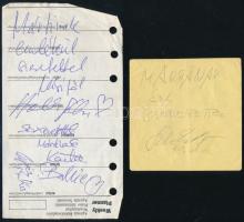 Vegyes Barátok közt aláírás tétel (Halász Gábor, Csomor Csilla, stb.)