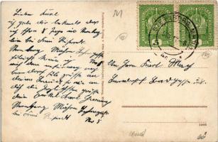 1917 Sternberk, Sternberg; Partie gegen das Katholische Volks-Vereinshaus / German clubhouse