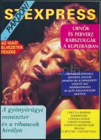 cca 1990 Vegyes erotikus újság tétel, Tutti-Frutti Party 6 sz. és Szexpress 1 száma