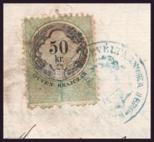 cca 1880 A Gyulai Lakatos Iparosok társulatának alapszabályai 8p. illetékbélyeggel