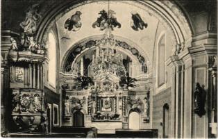 Kresice, Krzeschitz; Marienkriche, Hochaltar / church interior, altar (EK)