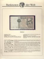 Kambodzsa 1972. 1000R + Olaszország 1982. 1000L + Thaiföld 1955. 1B T:I Mindegyik ismertető, lefűzhe...