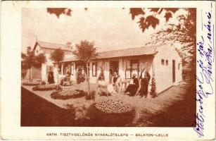 1931 Balatonlelle, Lelle; Kath. Tisztviselők Nyaralótelepe