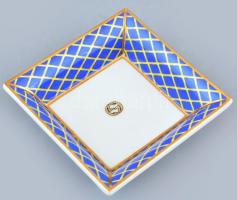 Gucci porcelán tálka, jelzett, hibátlan 9,5x9,5cm