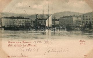 Fiume harbour