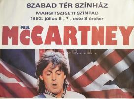 1992 Paul Mc Cartney Liverpool oratórium koncert 2 db plakát.100x160 cm