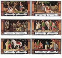 Petőfi: János Vitéz 12 darabos, teljes képeslap sorozat jó állapotban s. Sándor B.