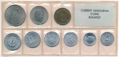 1973. 2f-10Ft (9xklf) érmés forgalmi sor fóliatokban T:1 kis patina
Adamo FO6