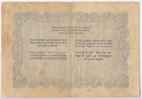 1848. 100Ft "Kossuth bankó" "WH 76202" sorszámmal T:III,III- ly., kis beszakadás...